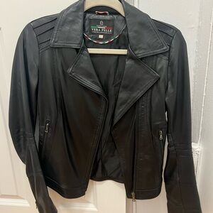 Leather jacket